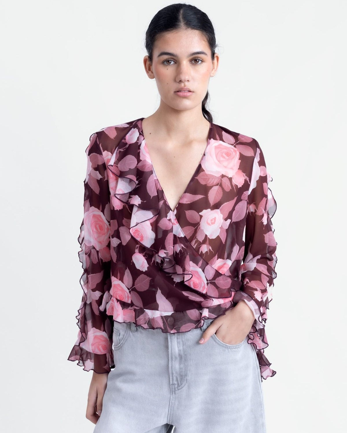 Blusa estampada