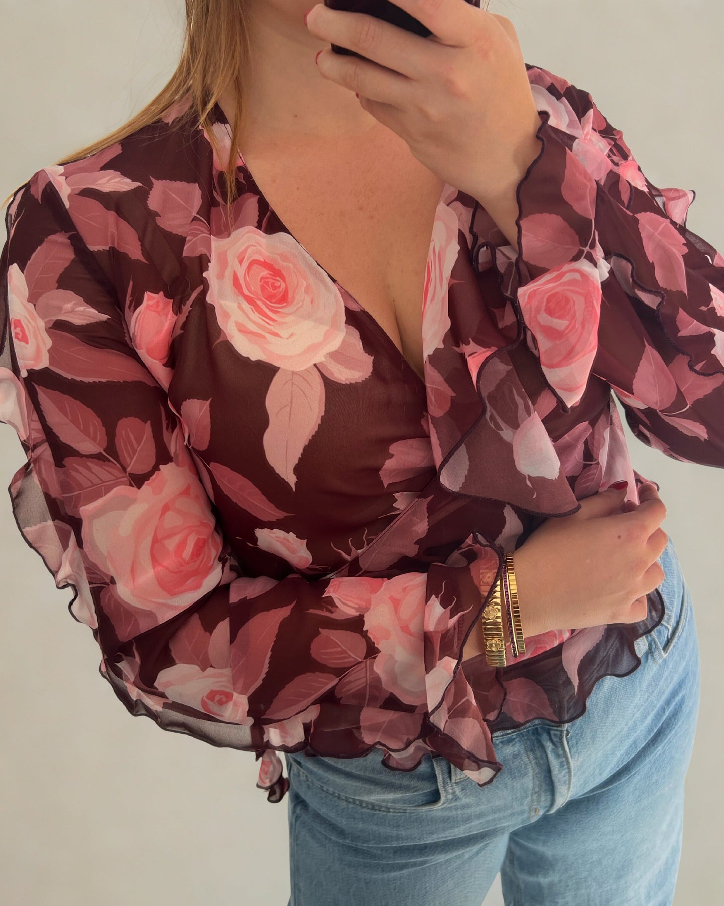 Blusa estampada