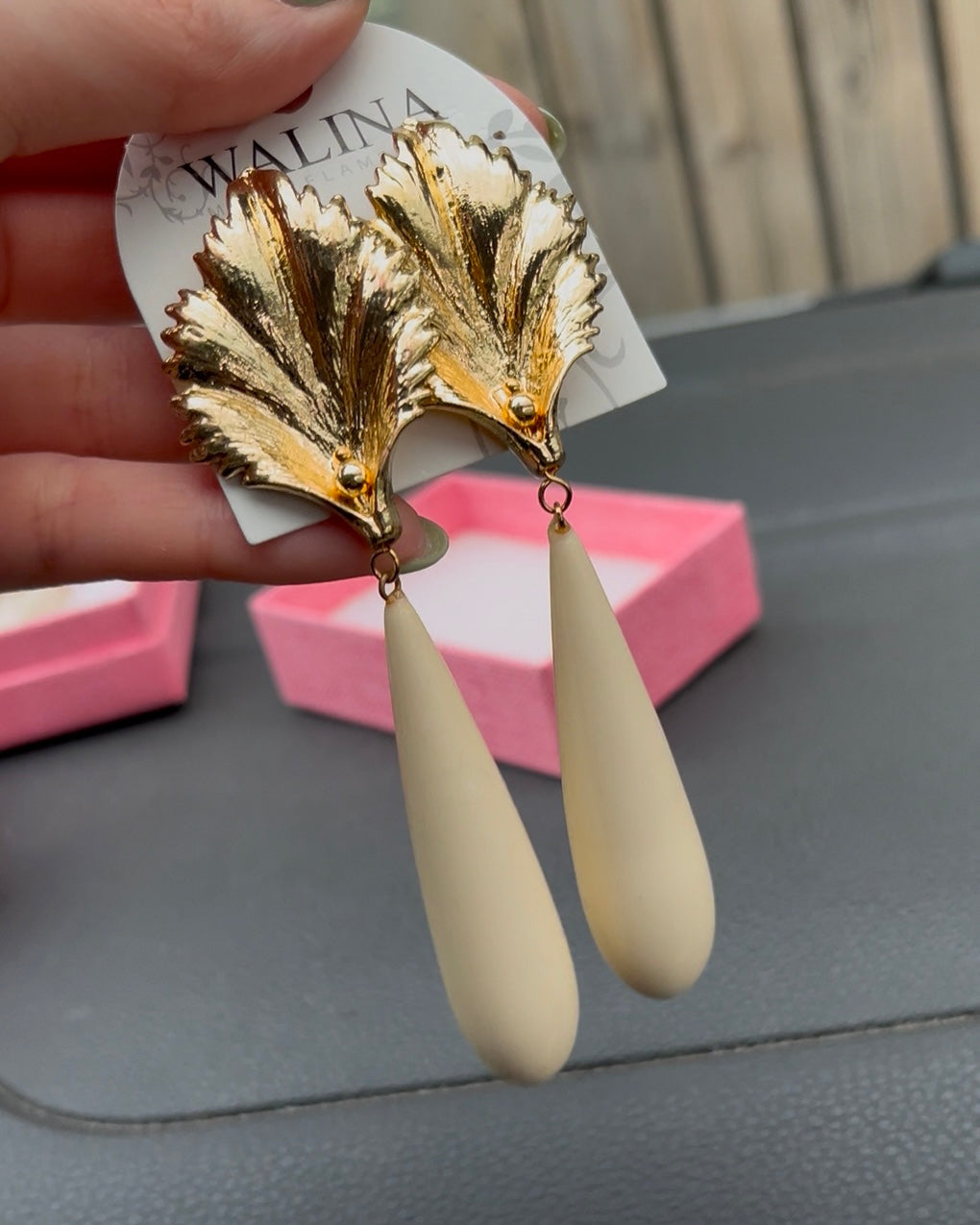 Pendientes Lola Crudo
