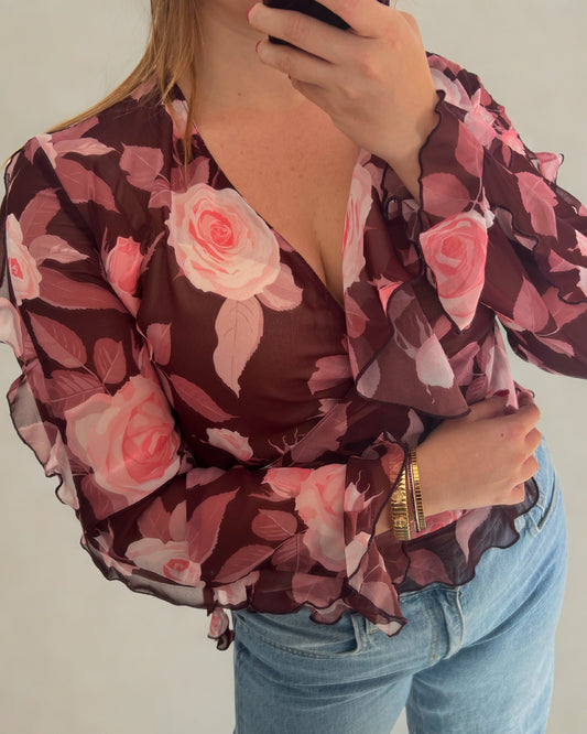 Blusa estampada