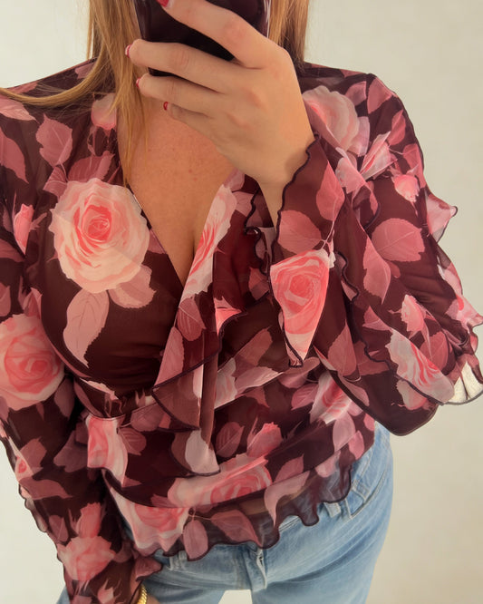 Blusa estampada
